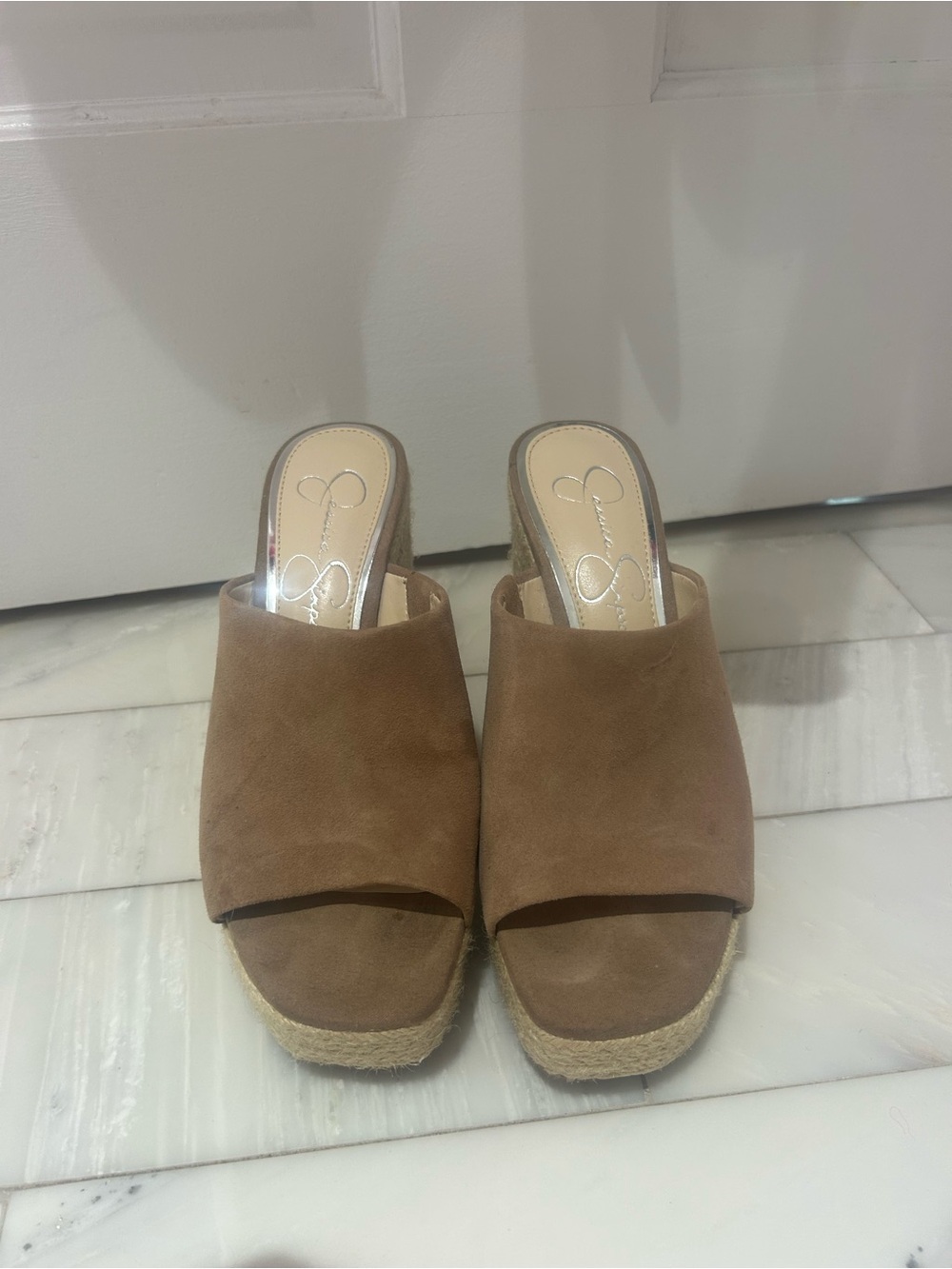 Jessica Simpson Suede Wedges